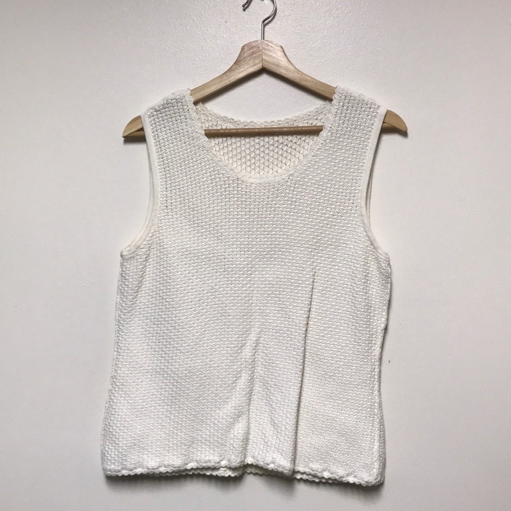 Cute knit summer tank top